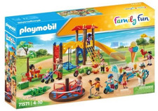 Playmobil 71571 Family Fun Großer Spielplatz  Spiel Set Kinder Rutsche  Neu Ovp