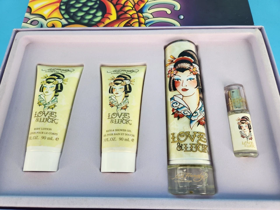 JUEGO DE AMOR Y SUERTE PARA MUJER ED HARDY DE CHRISTIAN AUDIGIER ENVÍO GRATUITO Foto 3 de 3