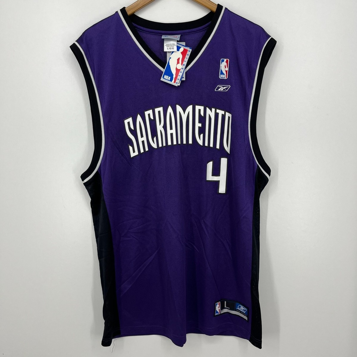 Reebok Chris Webber #4 Sacramento Kings Basketball Jersey Reebok Chris Webber #4 Sacramento Kings Basketball Jersey