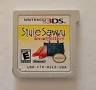Style Savvy: Trendsetters (3DS, Nintendo 3DS) Tested! Authentic Cartridge Only