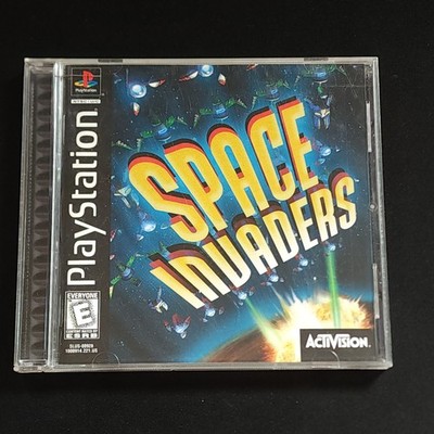 Sony PlayStation PS1 Space Invaders Activision 1999 CIB Tested