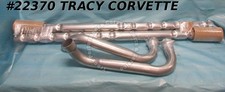 1963-1967 Corvette Side Exhaust Pipes Gm Sound Aluminized Steel 2.5 Manifold