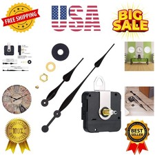 High Torque Quartz Long Shaft Clock Mechanism Replacement with 12 Inch Long S...