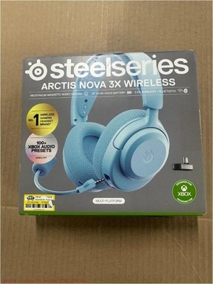 SteelSeries Arctis Nova 3XW Headset - Aqua