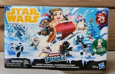 Star Wars Micro Force Christmas Advent Calendar NEW Hasbro Disney 