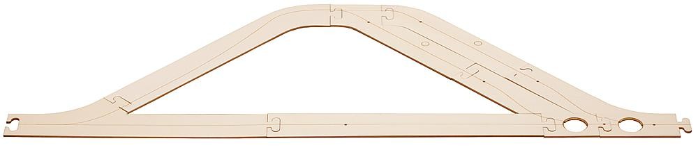 Faller Car System 161942 - H0 Laser-Street Parking Harp Base - New