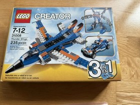 LEGO Creator 3 in 1  Thunder Wings 31008 Instruction Books And Box Gently Played