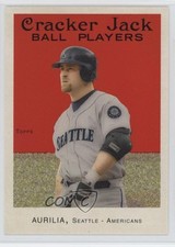 2004 Topps Cracker Jack Rich Aurilia #128 01ba