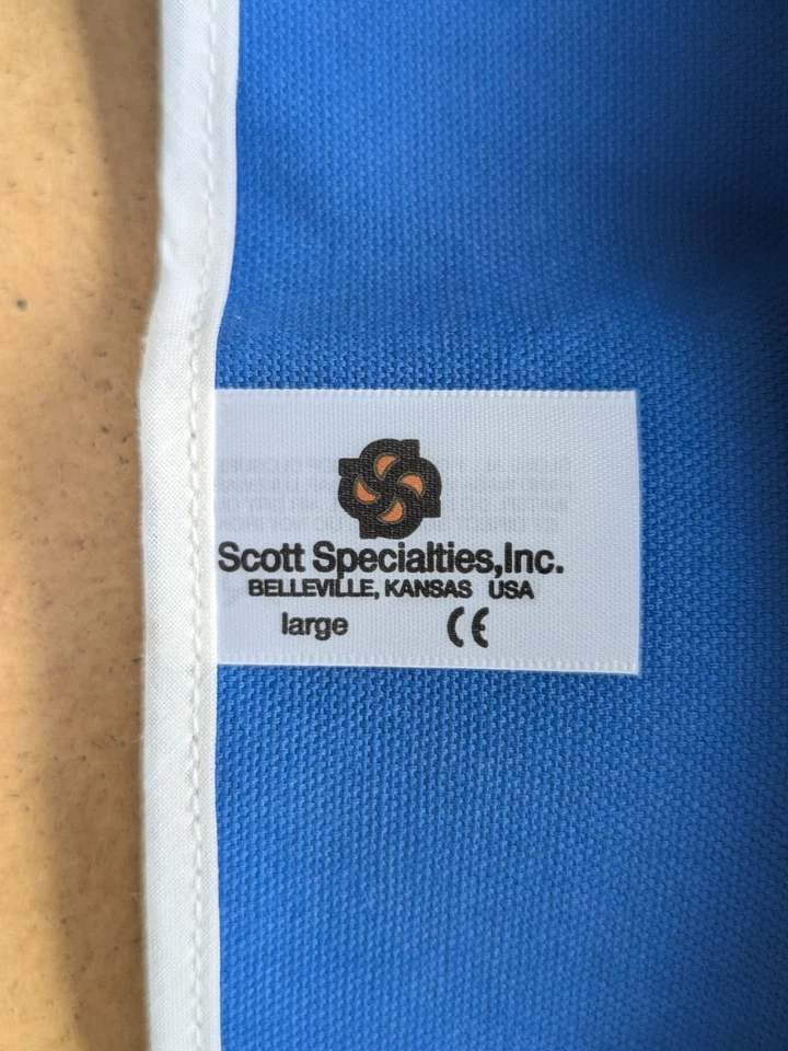 NIB Scott 1204DEN Envelope Arm Sling Large 17" x 9" Denim - Image 2 of 4