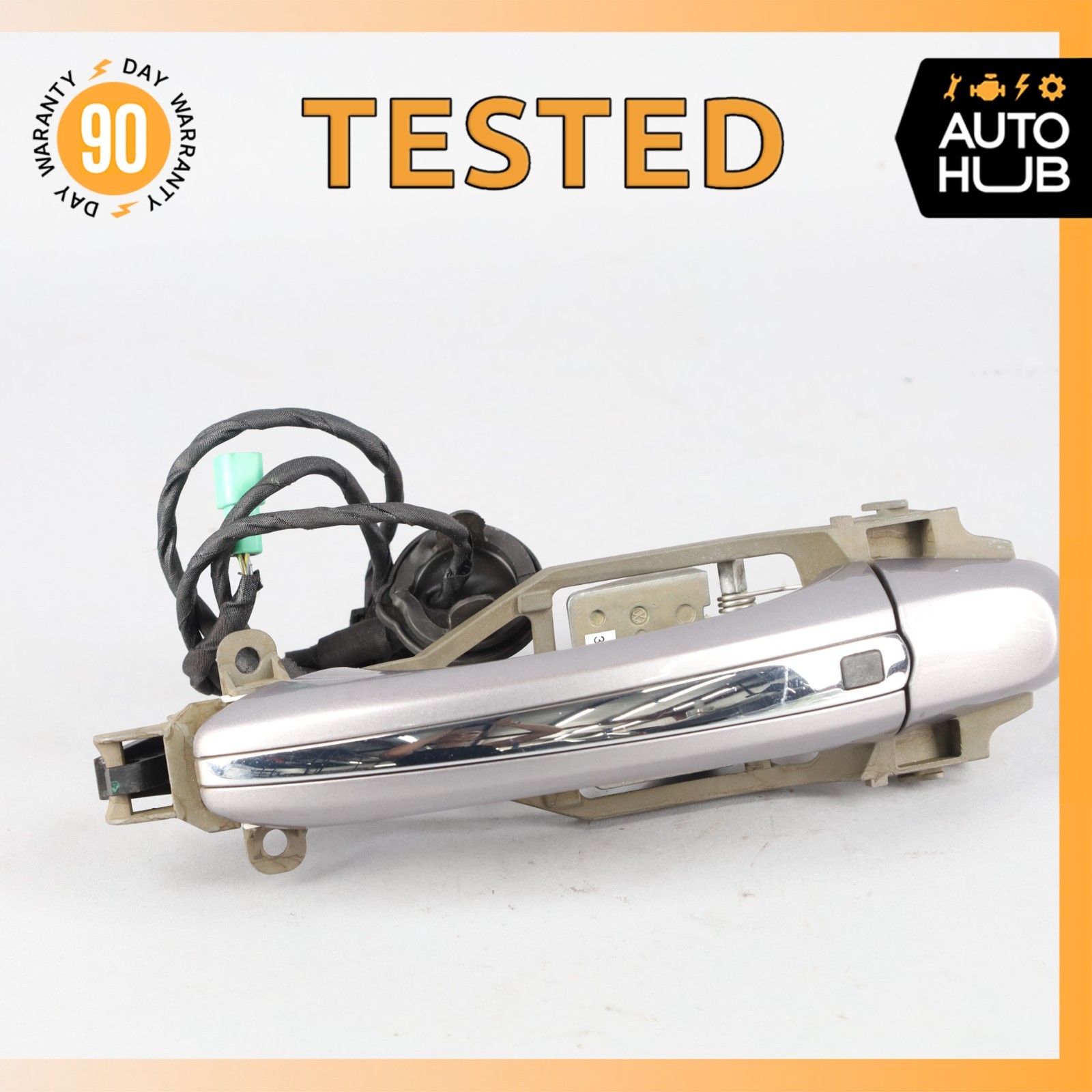 03-13 Bentley Continental GT Flying Spur Right Side Door Handle Keyless Go OEM