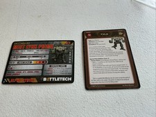 Cartes Catalyst Game Labs Alpha Strike Mech et Pilot #2
