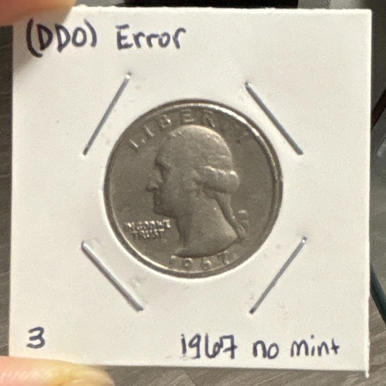 Washington Quarter 1967 Uncertified US Coin Errors for sale | eBay