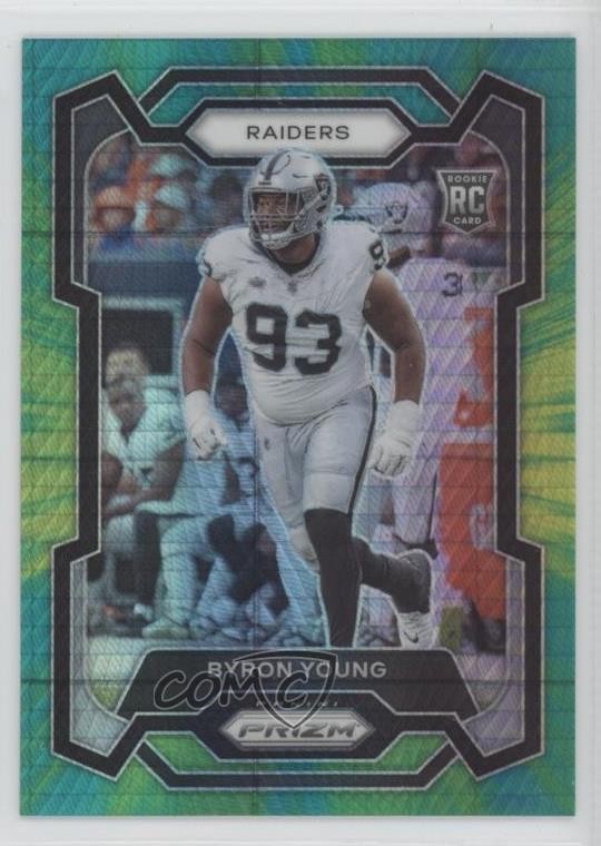 2023 Panini Prizm Rookies Hyper Prizm 39/175 Byron Young #355 v9t