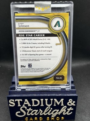 2025 Topps Five Star - Autographs Randy Johnson #FSA-RJ Green /15 