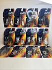 STAR WARS 1995 Power of the Force Action Figures Lot of 12 New Red Card