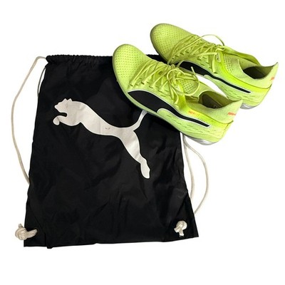 Puma Track Spikes Mens Size 10 Yellow evoSPEED Electric 7 Netfit Sprint Shoes