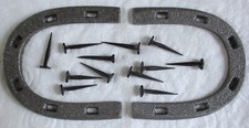 Set British Army: Ammo Boot Heel Plates (With Fixing Nails/Screws, Sizes 9-10)