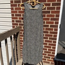 Vintage Teddi Floral Midi Dress Women's 8