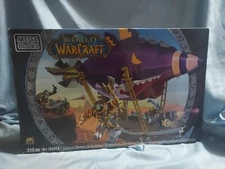 Mega Bloks World of Warcraft Goblin Zeppelin Building Set 91014 - 310 Piece