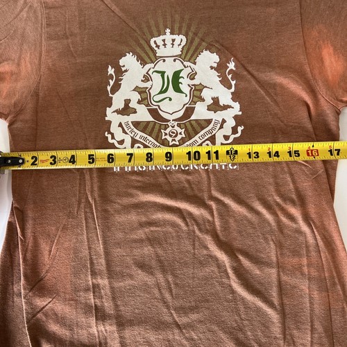 VINTAGE Hurley Shirt Mens Small Brown Y2K - Picture 7 of 10