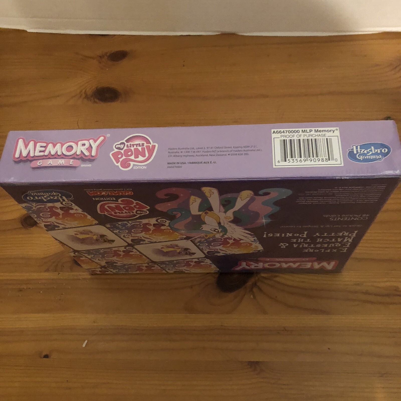 Mlp Memory Game Memory Game My Little Pony Edition NIB. Ages 3 Plus By Hasbro No ...