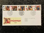United Kingdom 1991 - Christmas stamps FDC Edinburgh Philatelic Bureau
