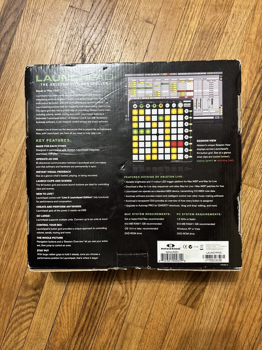 Novation Launchpad X 中古品 Abelton live Novation Launchpad X Ableton Live MIDI USB Music Production