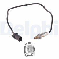 Delphi ES21182-12B1 Lambdasonde Geheizt FüR Audi 6-Polig