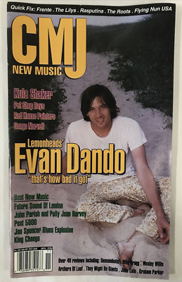 CMJ MAGAZINE-NOV 1996-EVAN DANDO-KULA SHAKER-PET SHOP BOYS-PEST 5000-NO ...