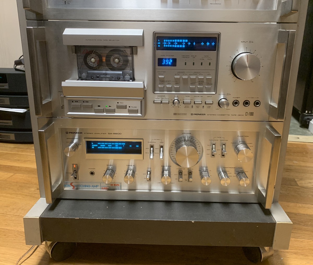 Pioneer SA-8800 Amplifier & CT-F900/SG-9800/TX-7800/RT-707/PL-600