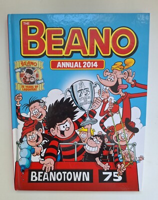 The Beano 2014 Hardcover Dc Thomson & ; Co Ltd  Comic 