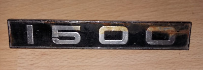 Triumph 1500 Car Boot Script Logo Emblem Badge 1970s Classic Original Good Cond.