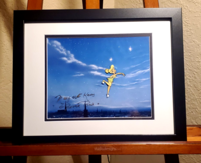 🟢 Disney Tinker Bell cel 1950s original Production cel ART CORNER