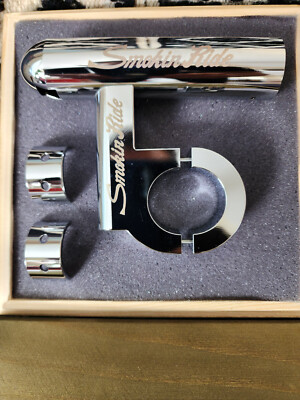 Motorcycle Cigar Holders Chrome, Anodized Matte Black and Anodized Matte  Silver
