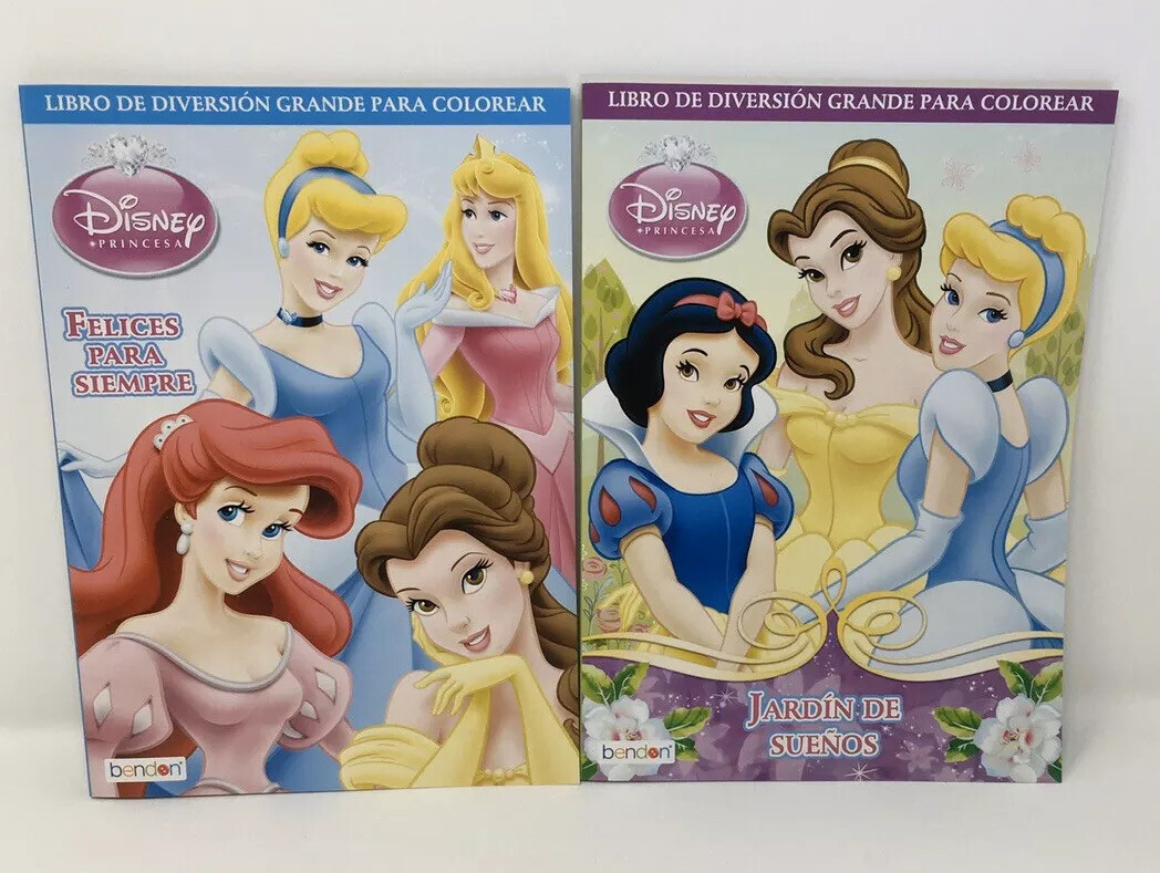 Disney Princess Coloring Activity Book Bendon Bundle eBay