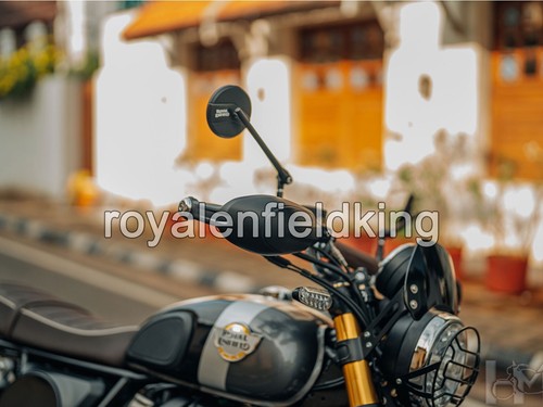 Genuine Royal Enfield Bear 650 Black Hand Guard Kit - Foto 8 di 8