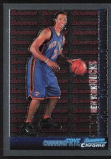 2005-06 Bowman Channing Frye #116 New York Knicks