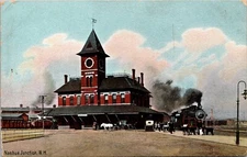 Nashua Junction, New Hampshire Postcard