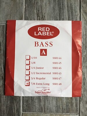SUPER SENSITIVE RED LABEL SS8148 BASS A-SAITE