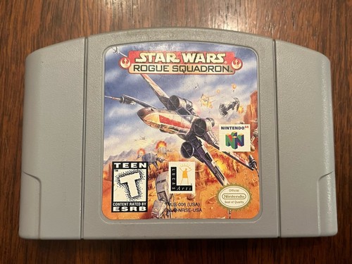 Star Wars-Rogue Squadron - Nintendo 64 (N64) Authentic And tested