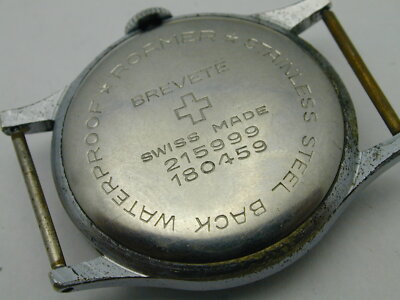 VINTAGE 1940S MANS ROAMER WRIST WATCH NEEDS CLEANING 40/33 MM | eBay