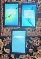 Lot Of 3 Samsung Galaxy Tab E 8" SM TSGONU 16GB