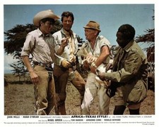 Africa Texas Style original lobby card John Mills Hugh O'Brian