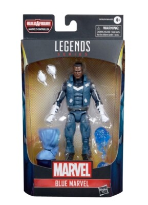 MARVEL LEGENDS BLUE MARVEL BAF CONTROLLER MIP IN HAND