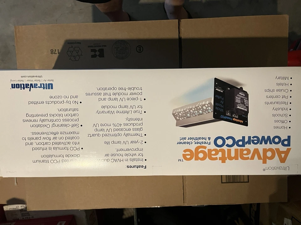 Advantage PowerPCO светодиодный очиститель ОВК система для всего дома/похожа на светодиод RemeHalo - Изображение 2 из 4