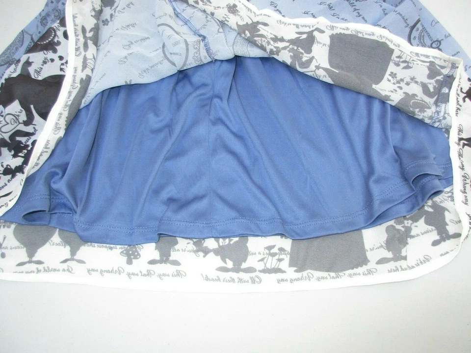 Saia Relógio Disney Alice no País das Maravilhas Júnior Tamanho Pequeno Nova Com Etiqueta - Imagem 3 de 4