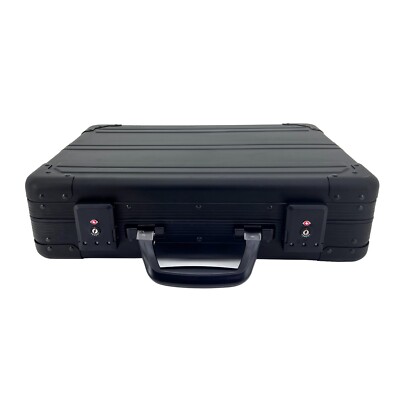 Aluminum Travel Black Case for 21 Watches Large 55mm with TSA