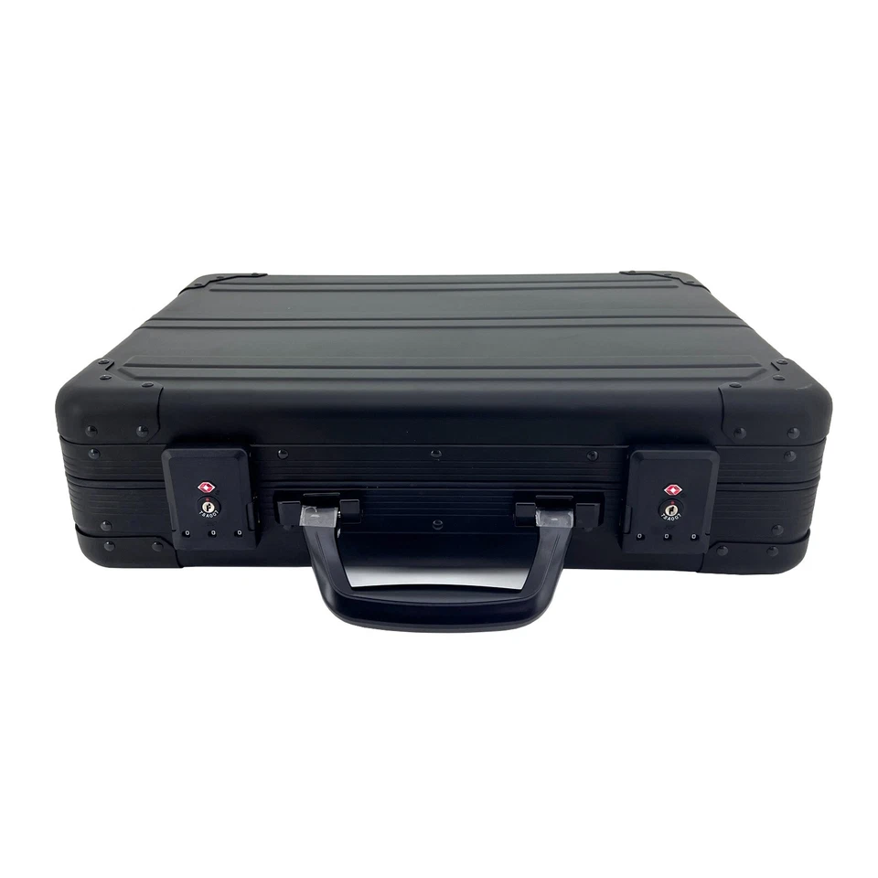 Aluminum Travel Black Case for 21 Watches Large 55mm with TSA Aproved Lock - Image 2 of 4