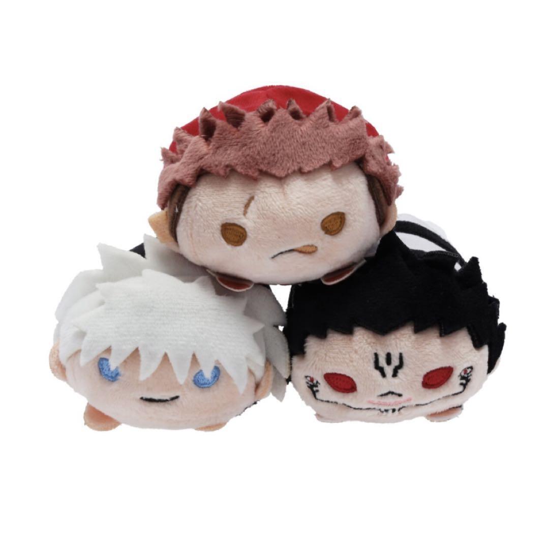 Jujutsu Kaisen Exhibition Noru Chara Plush doll Mascot Set of 3
