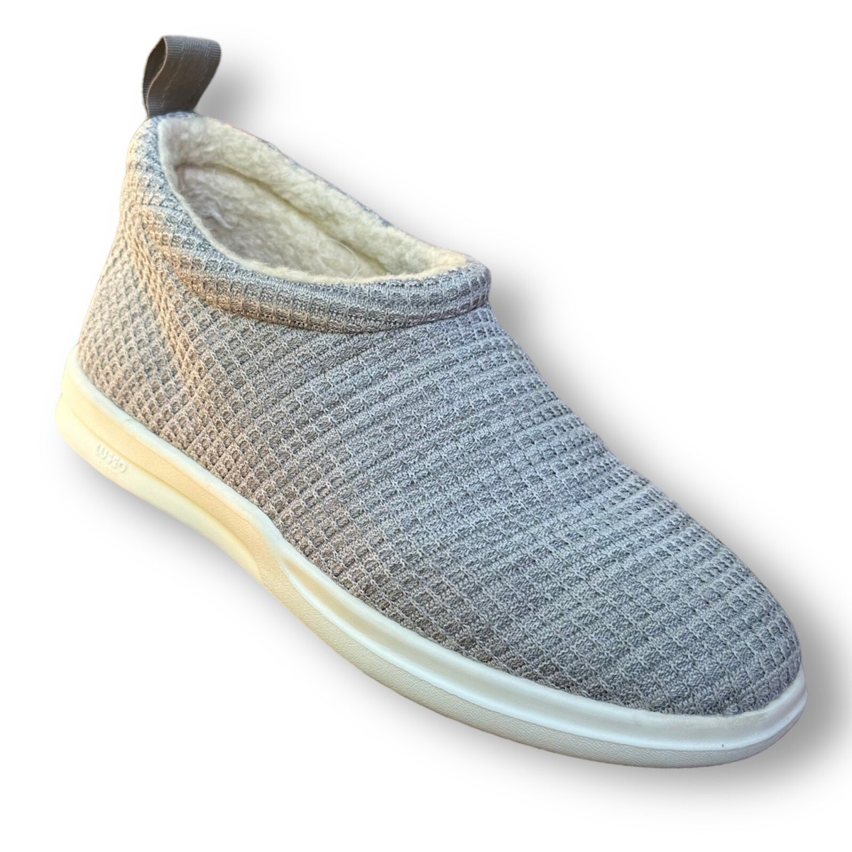 Lusso Cloud Guru Balsamic Black Waffle Knit Chukka Shoes Memory Foam Mens Sz 11 lusso cloud gray guru sherp waffle knit chukka mens 11  main image 2